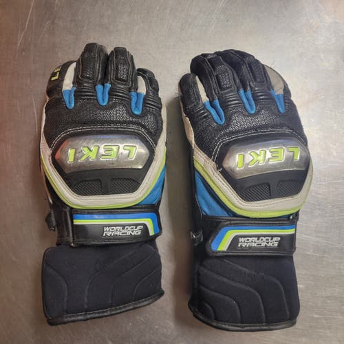 Used Leki World Cup Racing Gloves 6.5