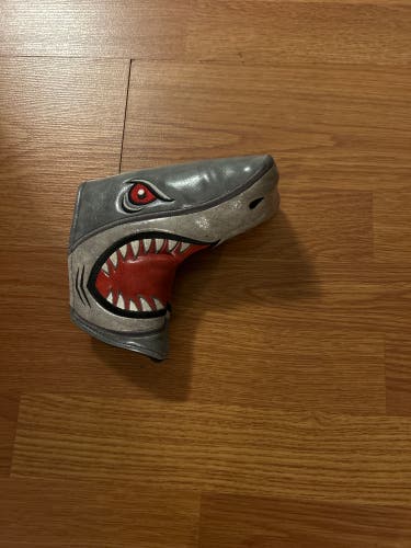 Leather Shark Putter Headcover