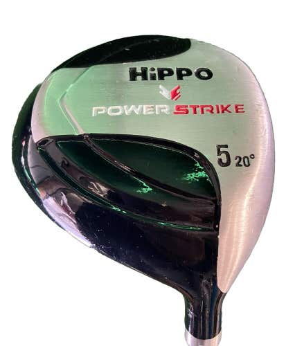 Hippo Power Strike 5 Wood 20* RH Ladies Graphite 41" Headcover And Nice Grip
