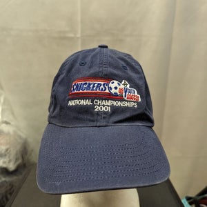 Vintage Snickers 2001 US Youth Soccer National Champions Hat Adidas