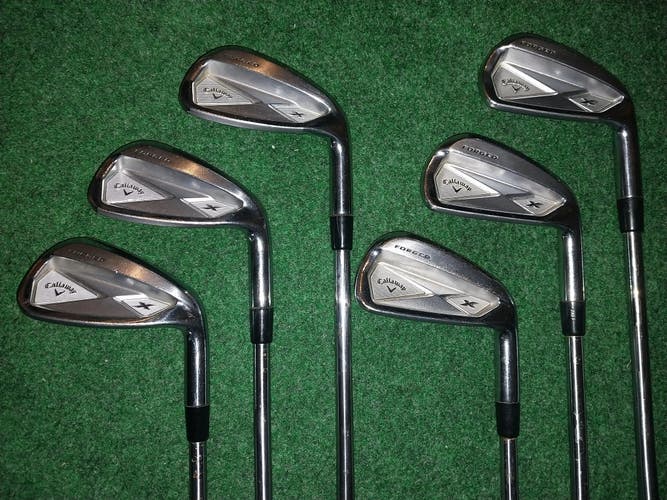 Callaway X Forged 5-P Iron Set Project X Graphite Shaft