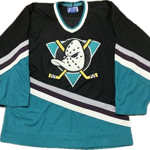 Anaheim Mighty Ducks Blank Fashion STARTER NHL Hockey Jersey Size M