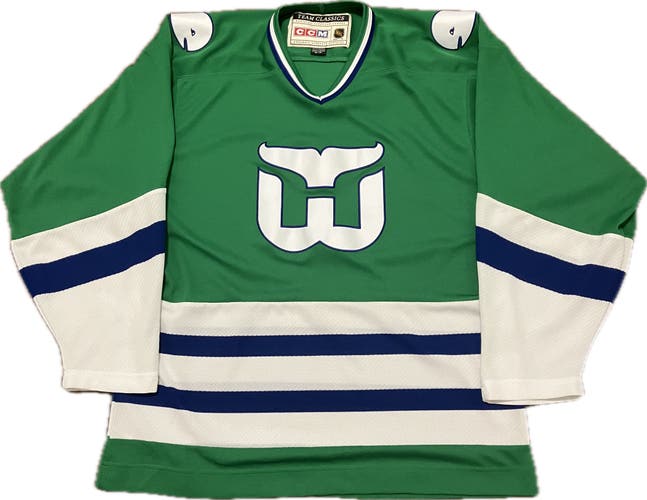Hartford Whalers CCM Team Classics Blank NHL Hockey Jersey Size S