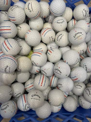 100 Callaway Triple Track Golf Balls 2A Shag ERC Chrome Soft Chrome soft x LS