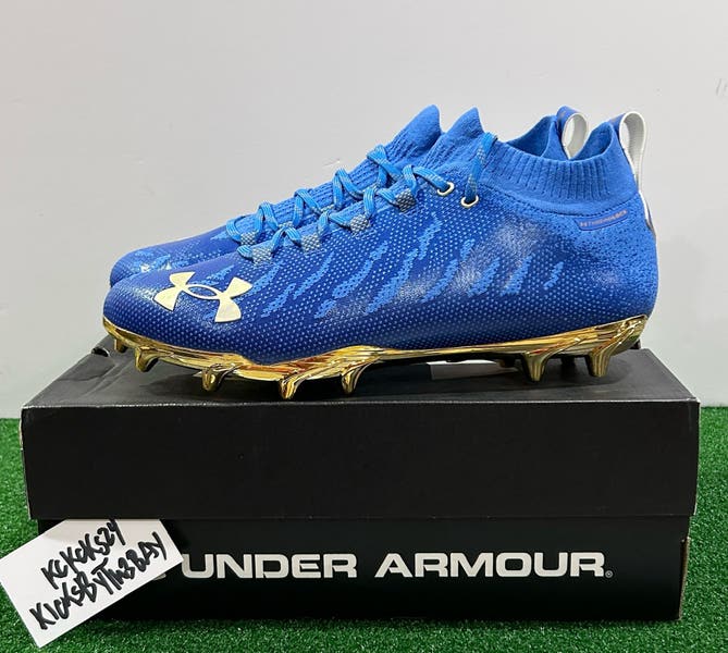 Under Armour Spotlight Lux MC Football Cleats Blue Size 12.5 UCLA