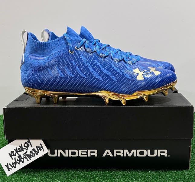 Under Armour Spotlight Lux MC Football Cleats Blue Size 12.5 UCLA