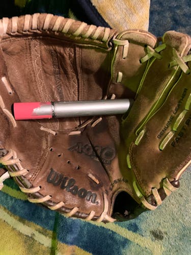 Used Wilson A440 Genuine Leather Baseball Glove
