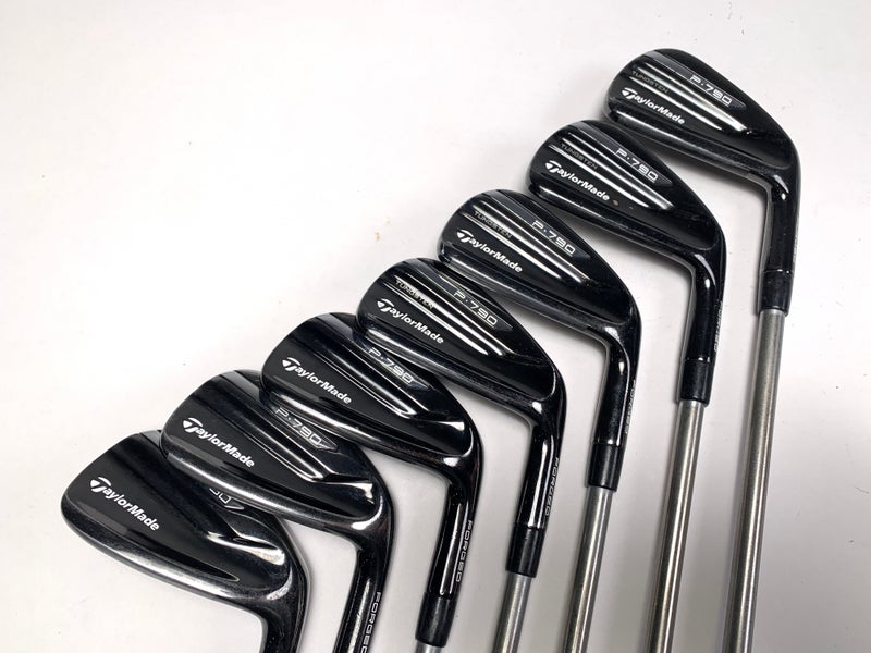 Taylormade 2017 P-790 Black Iron Set 4-PW KBS Tour C-Taper 130g X-Stiff RH +1/2"
