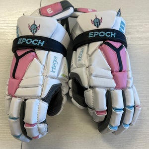 New Epoch 14" Integra Elite Lacrosse Gloves PLL Chrome