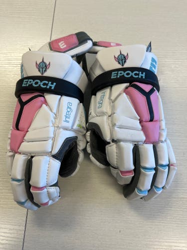 New Epoch 14" Integra Elite Lacrosse Gloves PLL Chrome