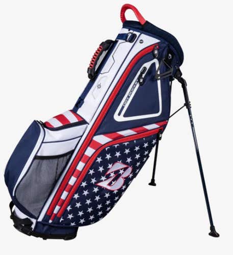 Bridgestone Liberty Collection Stand Bag (4-way top, Red/White/Blue, Patriot)