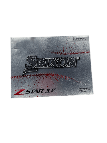 Used Srixon Z Star Xv Golf Balls