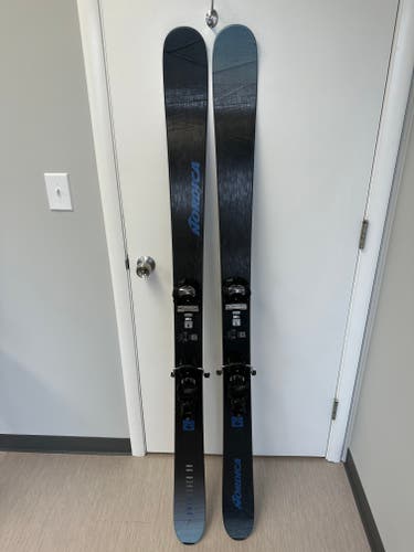 Used Men's Nordica 174 cm All Mountain Unleashed 98 Skis Tyrolia Attack 14 GW Max Din 14
