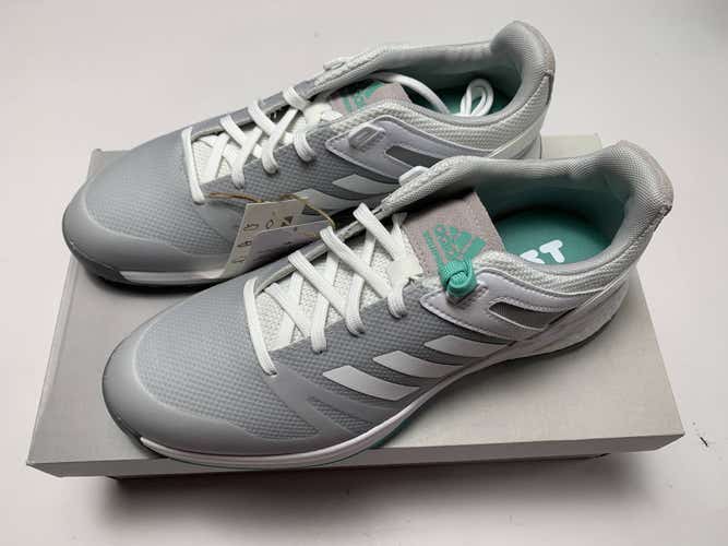 Adidas EQT SL Golf Shoes Gray White Teal Boost Women's SZ 9.5 (FW6295)
