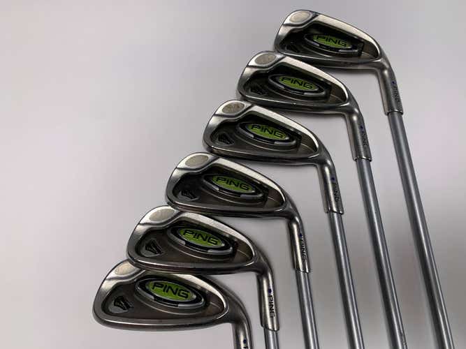 Ping Rapture Iron Set 4-PW (No 7) Blue Dot 1* Up TFC909 Regular Graphite Mens RH