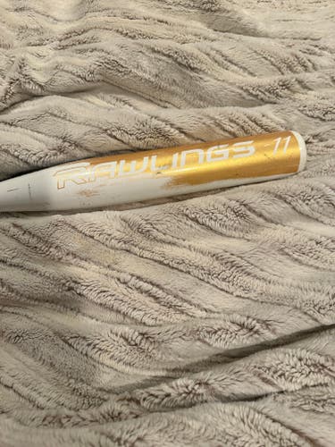 Used Rawlings Ombre Bat (-11) Alloy 17 oz 28"