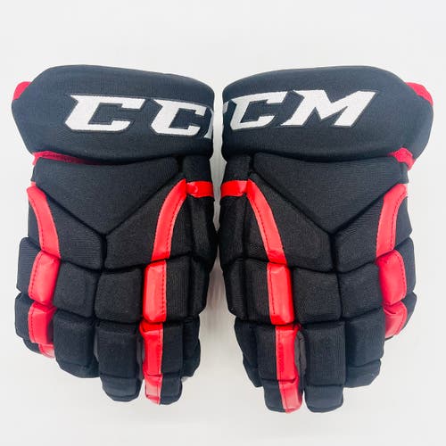 New CCM HG12 Hockey Gloves-14"-Custom Zero Cuff