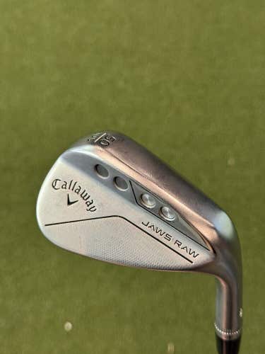 Callaway Jaws Raw Chrome Wedge 50 Degree 10 Bounce Dynamic Gold S-Grind