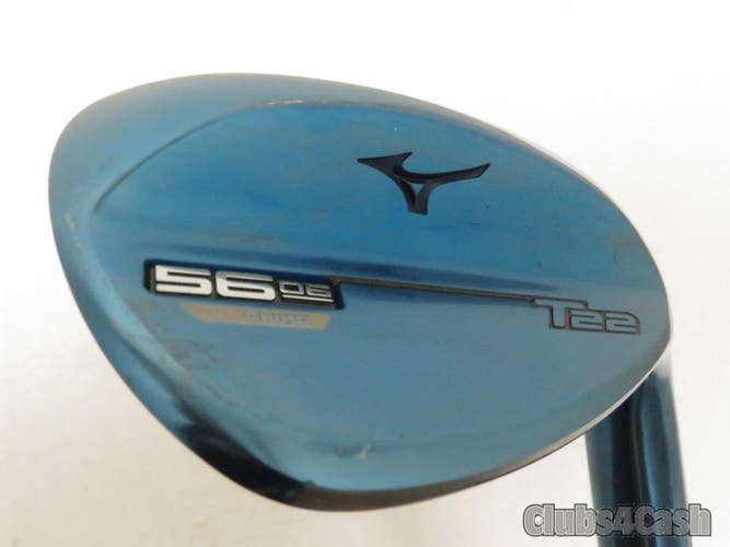 Mizuno T22 Wedge Blue ION Dynamic Gold Tour Issue S400 C Grind SAND 56° 06
