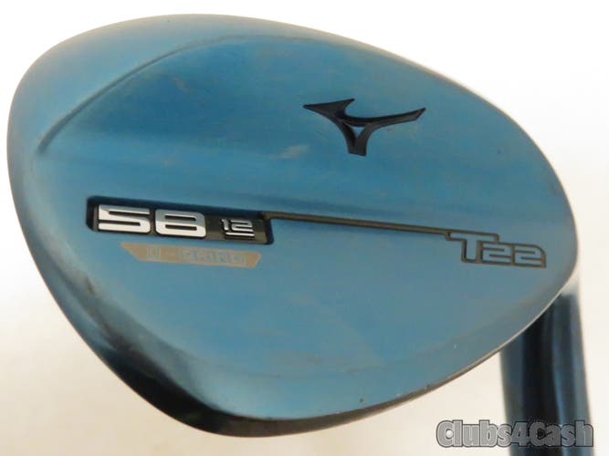 Mizuno T22 Wedge Blue ION Dynamic Gold Tour Issue S400 D Grind 58° 12  LOB