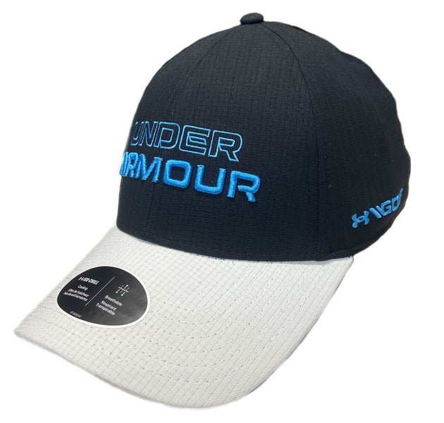 Under Armour Men's Jordan Spieth Tour 3.0 Golf Fitted Hat Cap White M/L  #81846