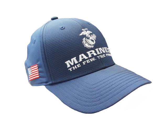 NEW TaylorMade Custom Radar Marines Navy Adjustable Golf Hat/Cap