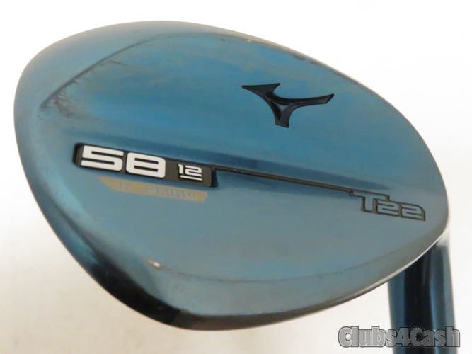 Mizuno T22 Wedge Blue ION Dynamic Gold Tour Issue S400 D Grind 58° 12  LOB