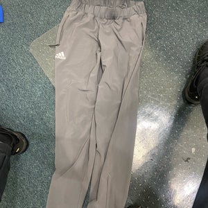 Gray New Small Women's Woven Adidas Pants