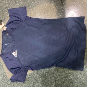 New Small Women's Quickset Volleyball Adidas Jersey Navy