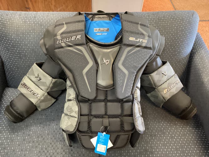 New Small Bauer Elite Goalie Chest Protector