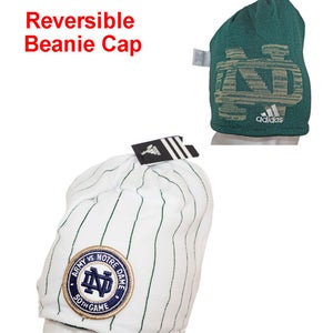 Vintage Notre Dame vs Army 50th game NCAA Reversible Beanie Cap - Toque Hat 2010