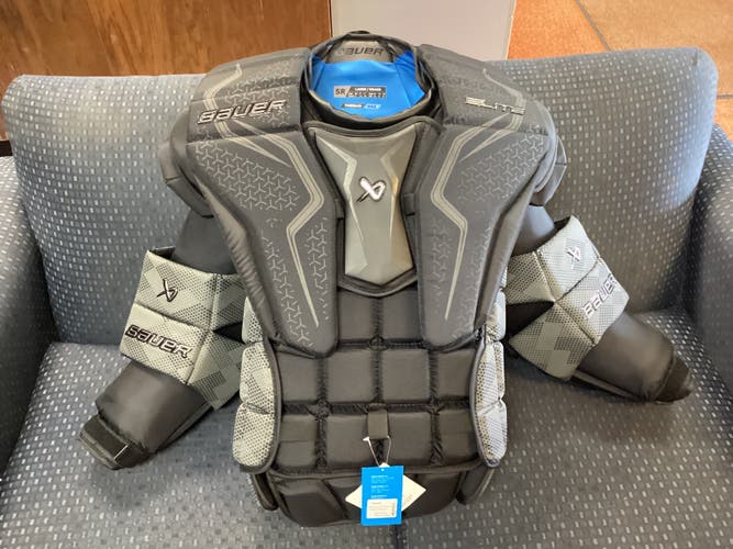New Large Bauer Elite Goalie Chest Protector
