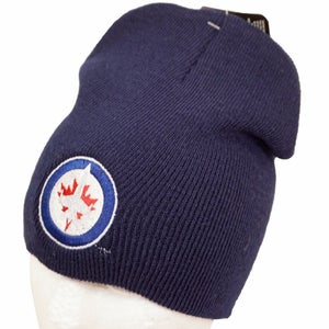 Winnipeg Jets NHL Hockey Beanie Cap - Winter Toque Hat - Adult One Size Fits All