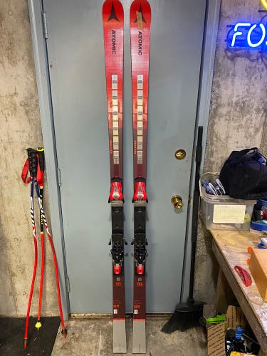 Used 193 cm With Bindings Redster FIS GS Skis