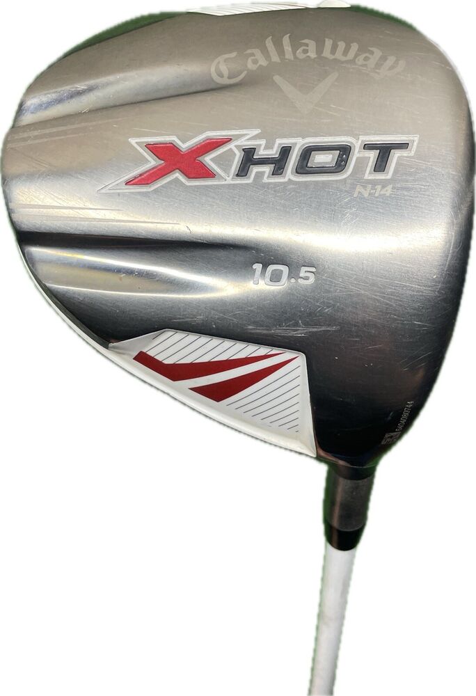 Callaway X Hot 10.5° Driver Pro Launch Stiff Flex Graphite Shaft
