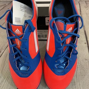 Adidas F50 adizero TRX FG J SYN Soccer Cleat Shoes Colors Red Blue White