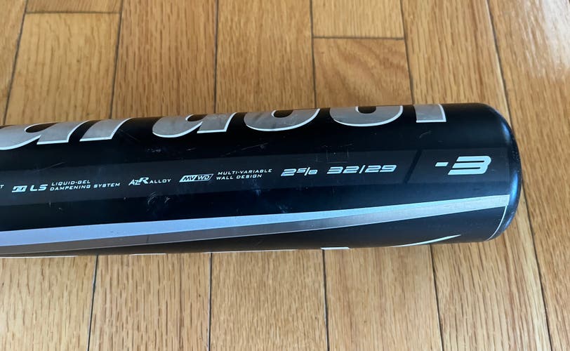 Used 2023 Marucci BBCOR Certified Alloy 29 oz 32" CAT X Vanta Bat