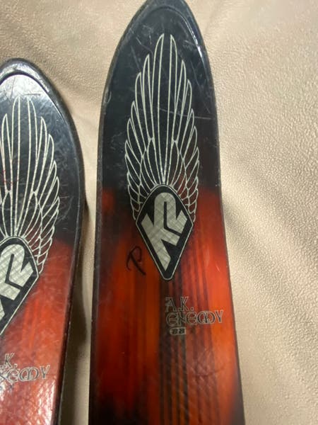 スキー 188 K2 AK ENEMY Used K2 188 cm A.K. Enemy Skis With Bindings | SidelineSwap