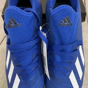 Adidas X 19.3 FG J Firm Ground Soccer Cleat Shoes Colors Royal Blue White Black