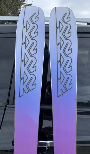 SKI M-FREE 99 + FIXATIONS ROSSIGNOL SPX 12 GW B100 PETROL/ORANGE