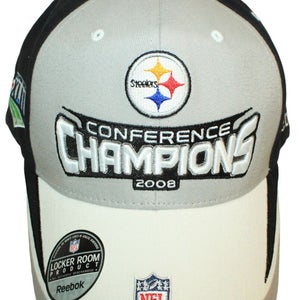 Vintage Pittsburgh Steelers NFL Cap - Superbowl XLIII AFC Champions Hat 2008
