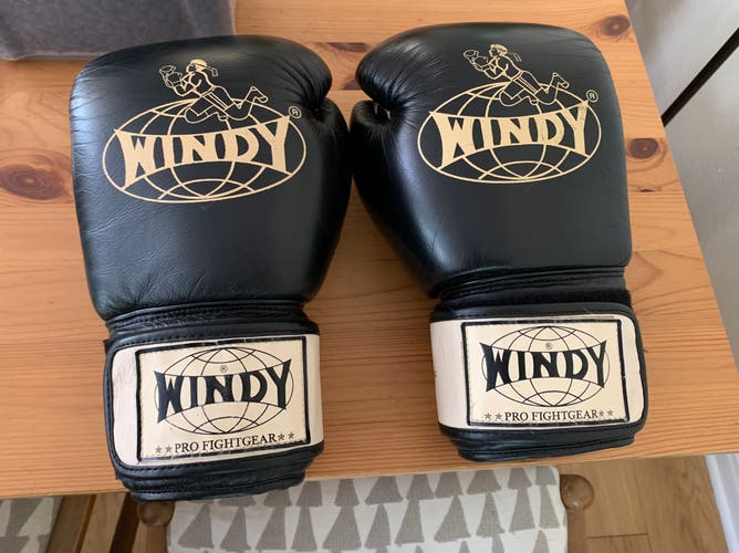 Used Windy boxing gloves 16oz Genuine Leather