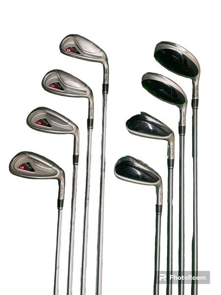 Adams Golf Club Sets For Men Adams Golf IDEA A70S Hybrid Iron 8 Golf Club Men's Set 3-PW Graphite