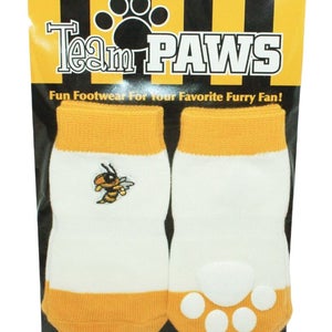 Georgia Tech University Yellow Jackets - Large Dog - Pet Socks