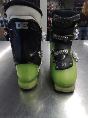 Used Salomon T2 215 Mp - J03 Boys' Downhill Ski Boots