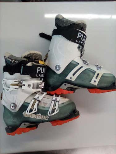 Used Salomon Energyzer80 255 Mp - M07.5 - W08.5 Downhill Ski Mens Boots