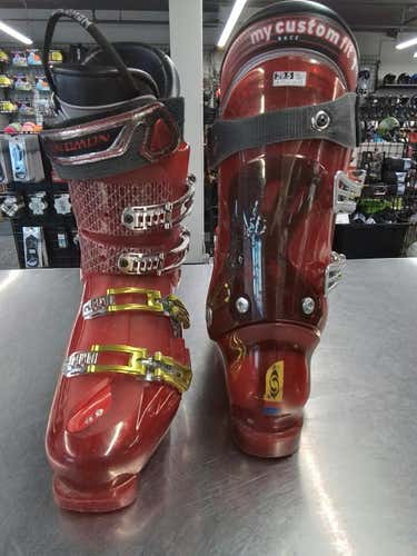 Used Salomon Energyzer 110 295 Mp - M11.5 Men's Downhill Ski Boots
