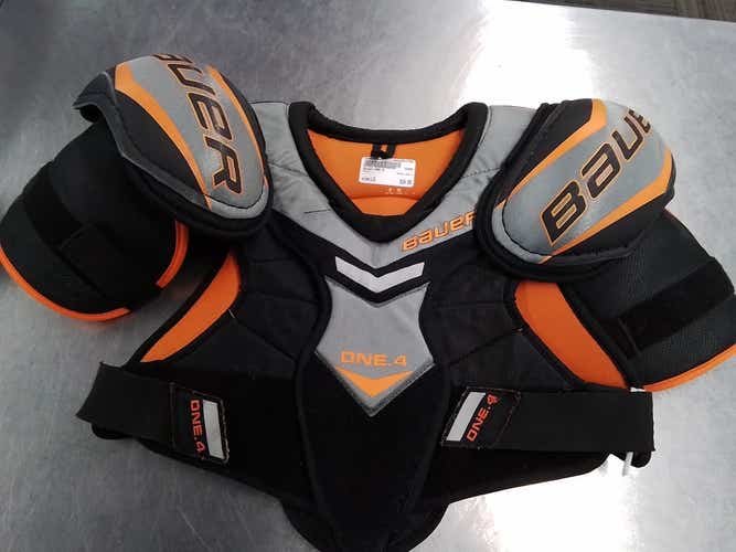 Used Bauer One.4 Lg Hockey Shoulder Pads