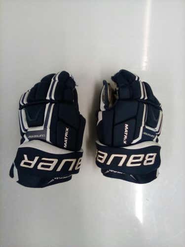 Used Bauer Matrix 11" Ice Hockey Gloves