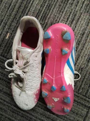Used Adidas Senior 6 Cleat Soccer Outdoor Cleats
